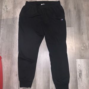 Black champion sweats